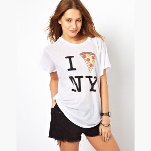 Free-shipping-women-Newyork-font-b-pizza-b-font-print-white-o-neck-short-sleeve-font