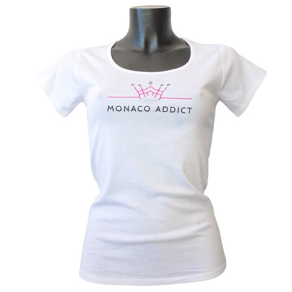 Woman_T-Shirt_Monaco_Addict_White_Front_grande
